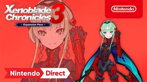 Xenoblade Chronicles 3 Expansion Pass Wave 2 Nintendo Direct 91322