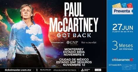 Paul Mccartney Regresa A M Xico