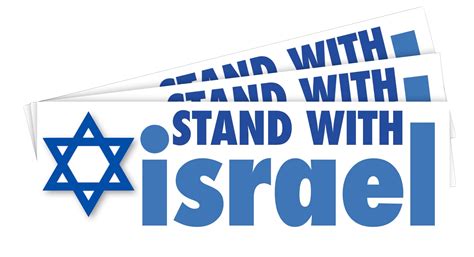 Stand With Israel ReSticker - Grassfire