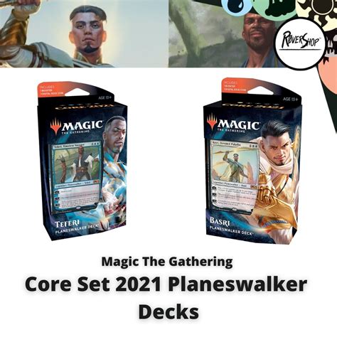 Magic The Gathering Core Set 2021 Planeswalker Decks Shopee Philippines