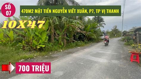 Số 07👉tiếc Gì 700 Triệu Cho Lô đất 470m210x47 Mặt Tiền Nhựa Nằm