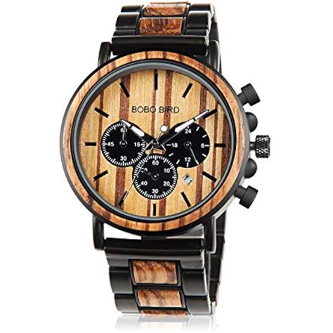 Ripley Reloj Bobo Bird Np Para Hombre En Madera De Acero Inoxidable