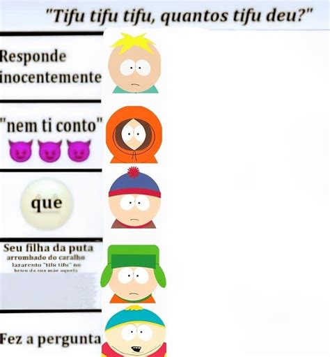 Pin De Soso Em Videos Para Rir Muito South Park Personagens