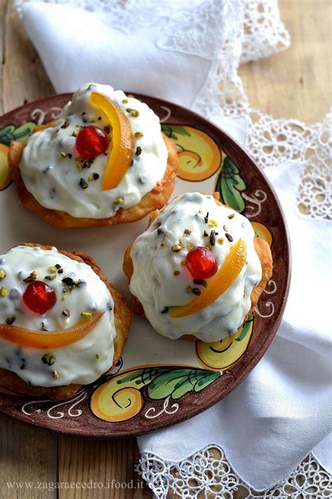 Sfince Di San Giuseppe Zagara E Cedro