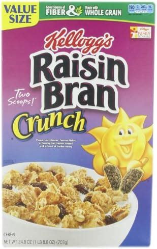 Amazon Kellogg S Raisin Bran Crunch 24 8 Ounce Pack Of 2 Cold