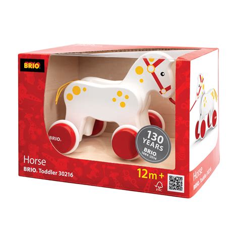 BRIO Pull Along Full Range of Wooden Toys for Infant Toddler Children ...