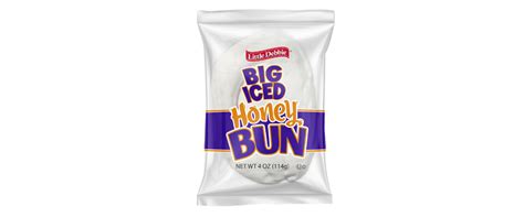 Single Serve Iced Honey Buns | Little Debbie