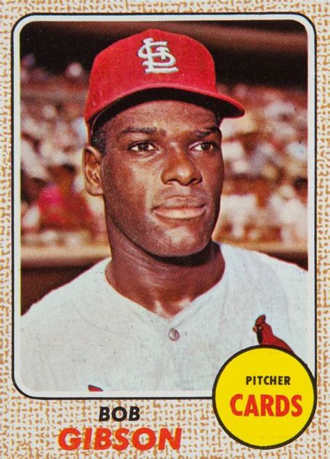 1968 Topps Bob Gibson 100 Baseball Vcp Price Guide