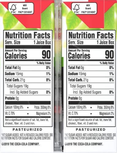 Minute Maid Fruit Punch Juice Boxes 8 Ct 6 Fl Oz Kroger