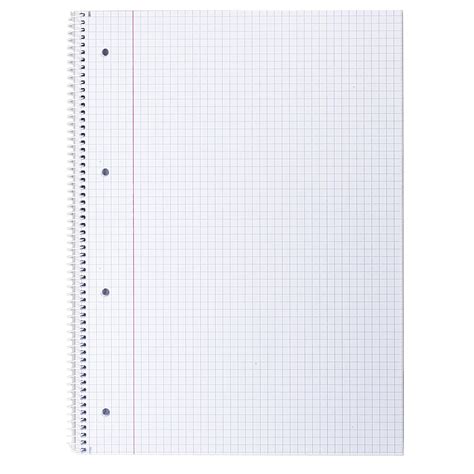 Cahier Spirales A X Cm Petits Carreaux Feuilles