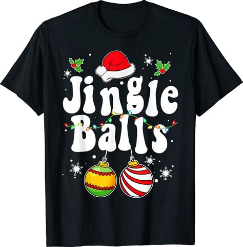Jingle Balls Tinsel Tits Matching Couple Chestnuts Shirt