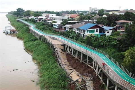 Nakhon Phanom Radweg Am Mekong Thailandtip