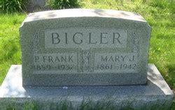 Mary Jane Morrison Bigler M Morial Find A Grave