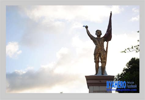 Byahero Andres Bonifacio Monument In Sto Domingo Albay