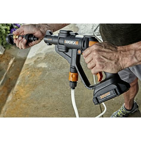 Worx Hydroshot Portable Power Cleaner With Bottle