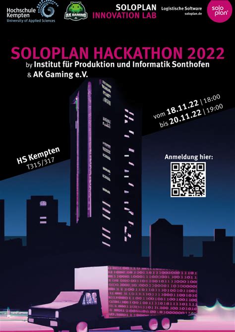 Soloplan Hackathon 2022 AK Gaming E V Kempten