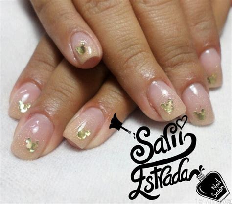 U As Acr Licas Esculturales Punta Cuadrada T Cnica De Difuminado Nude Beige Mickey