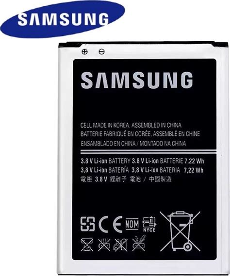 ᐅ • Samsung Galaxy S4 mini GT i9195 Batterij origineel EB-B500AE ...