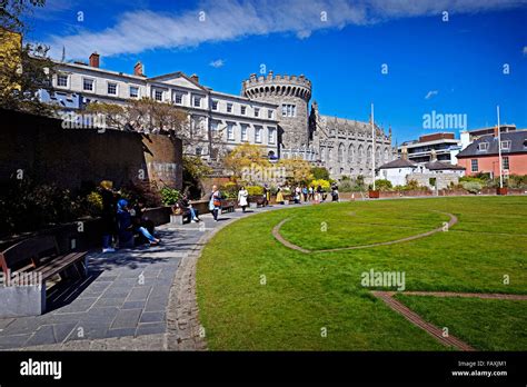 Dublin Castle and Gardens Ireland Stock Photo - Alamy