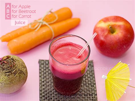 ABC Juice Recipe Apple Beetroot Carrot