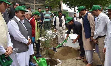 Pm Khan Launches Countrywide Tree Plantation Drive Global Village Space