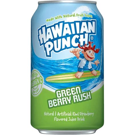 Hawaiian Punch Green Berry Rush Juice Drink Gal Bottle