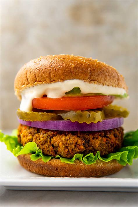 Vegan Veggie Burgers - Pass the Plants