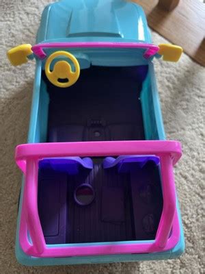 Barbie Hot Wheels Rc Suv Stickers Battery Powered Toy Truck Fits 2 Barbie Dolls Target