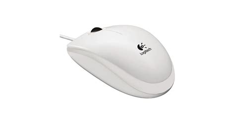 Logitech Business B100 Optical USB Mouse - White - Setra