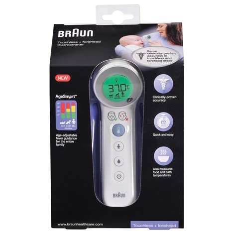 Braun NTF 3000 In No Touch Front Forehead Thermometer Atelier Yuwa