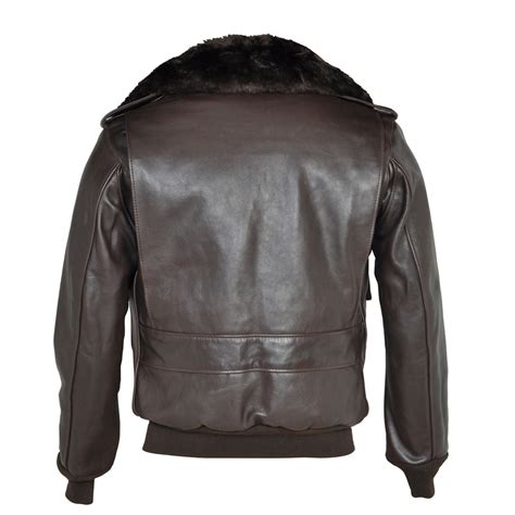 Schott Nyc Leather Flight Jacket Sm Brown