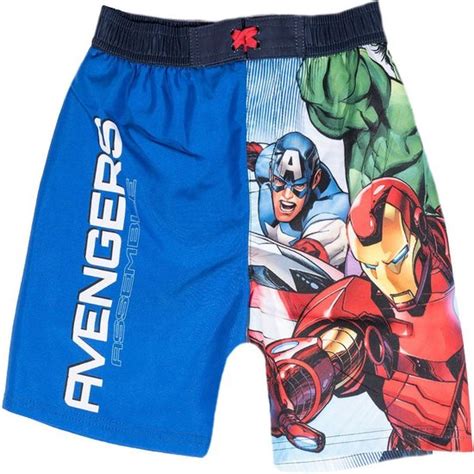 Avengers Assemble Zwembroek Blauw Maat Bol