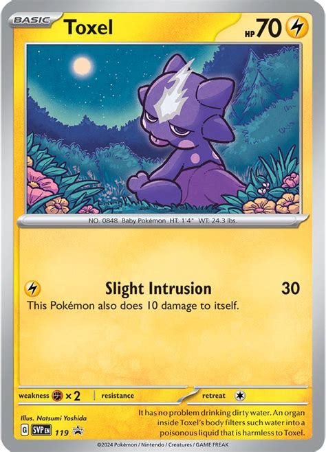 Pokémon Card Database Sv Promos 119 Toxel