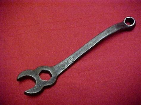 Vintage Ford Model T Wrench 3 Openings Cast Steel Wrench No 6 M In A Circle Antique Price