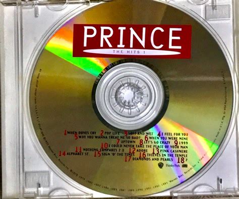 PRINCE - BEST HITS 1 CD PRINCE GREATEST HITS CD, Hobbies & Toys, Music ...