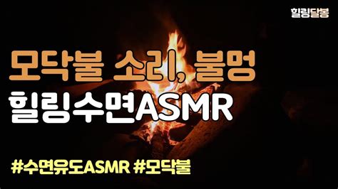 가을 늦은밤 모닥불 소리 Asmr 불멍으로 힐링 잠 오는 소리로 불면증 해소 7시간 재생1시간 뒤 검은 화면 Youtube