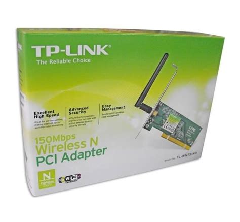 Placa PCI Wireless TP-Link 150Mbps, TL-WN751ND | Pichau