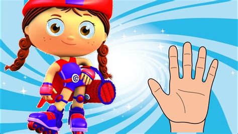 Super Why! Finger Family Nursery Rhymes - YouTube