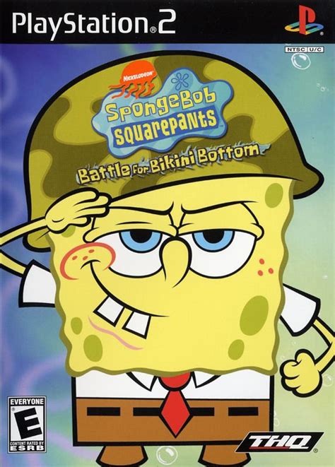 SpongeBob SquarePants: Battle for Bikini Bottom (2003) box cover art ...