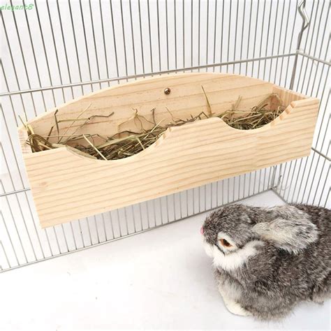 ELEGANT Bunny Food Feeding Rack Rabbit Grass Holder Hay Feeder