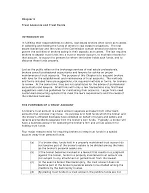 Fillable Online Grec State Ga Chapter Trust Accounts And Trust Funds