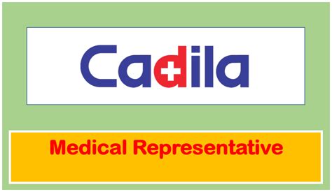 Cadila Pharmaceuticals - Medical Representative Job - PHARMA JOB FINDER