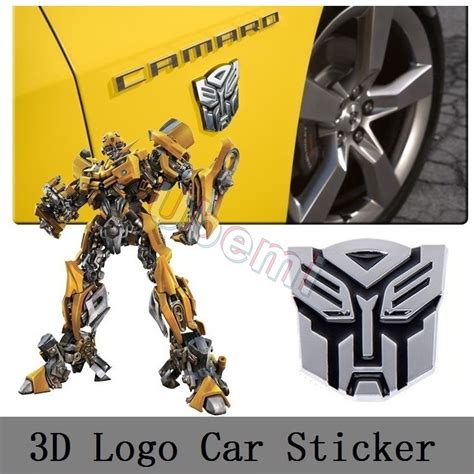 1 X Metal Autobot Transformers Emblem Badge Graphics Decal Car Emblem