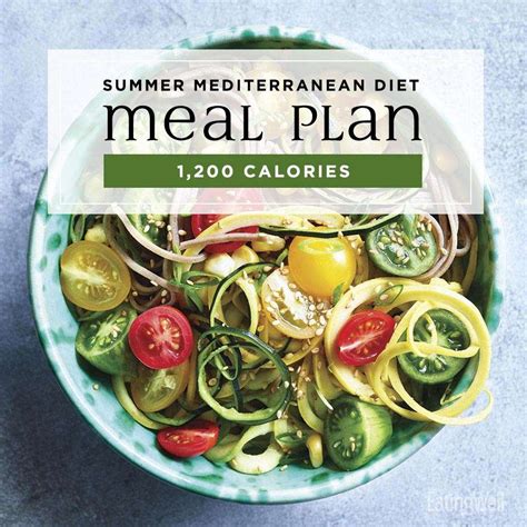 1200 Calorie Mediterranean Meal Plan