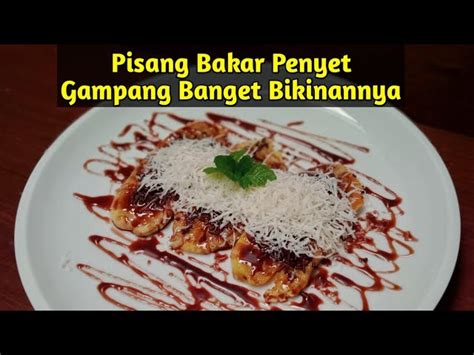 Pisang Bakar Penyet