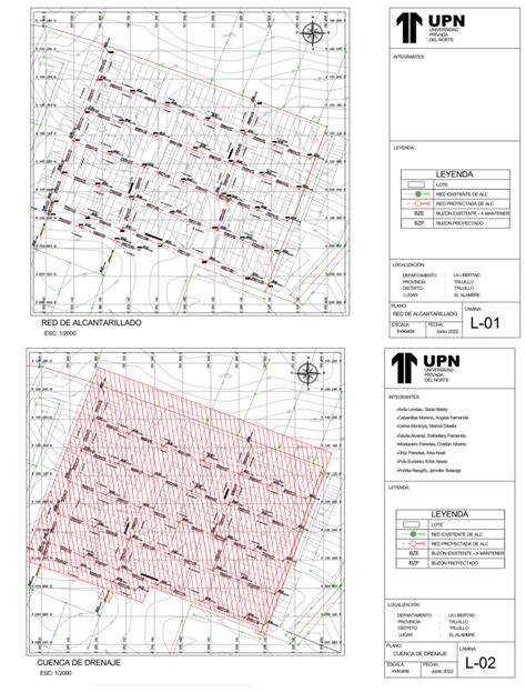 Rede De Esgoto Arame Trujillo Em DWG 1 57 MB Biblioteca CAD