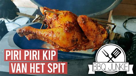 Kip Piri Piri Van Het Spit Bbq Junkie Youtube