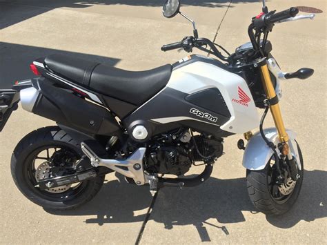 Fs 2015 White Honda Grom Only 45 Miles