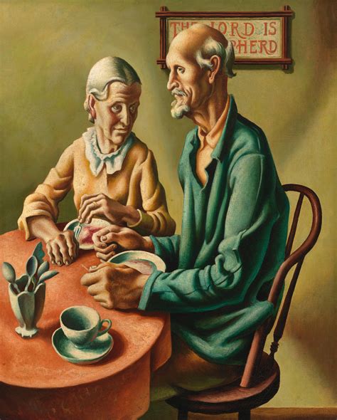 19 Janvier 1975 Le Peintre Thomas Hart Benton Et Le Seigneur Est Mon