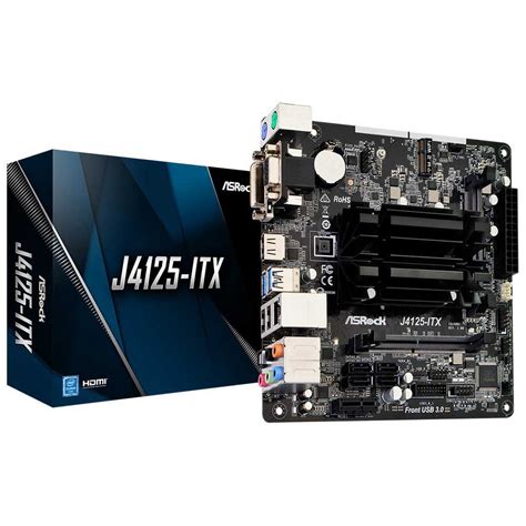 Asrock J4125 ITX Intel Quad Core Gemini Lake Techinn